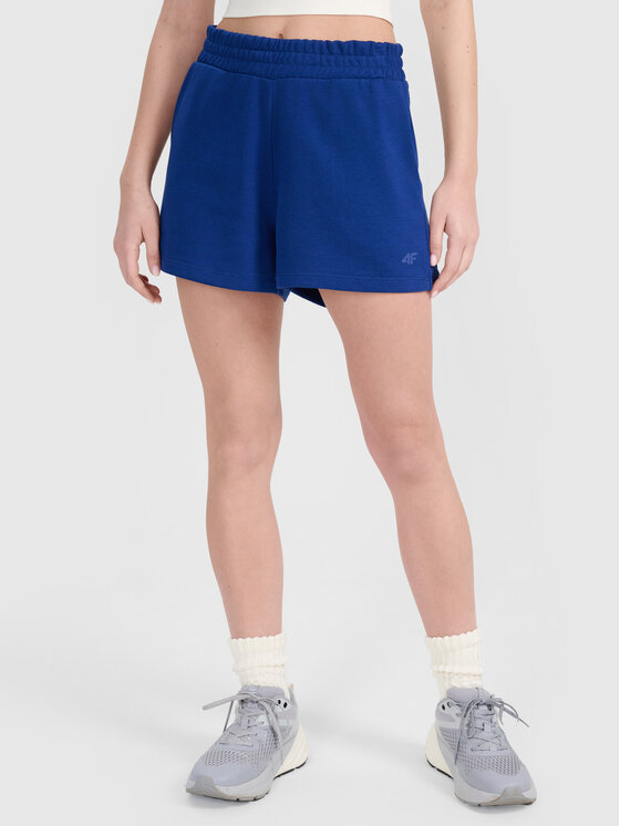 4F 4F Szorty sportowe NOS Granatowy Regular Fit