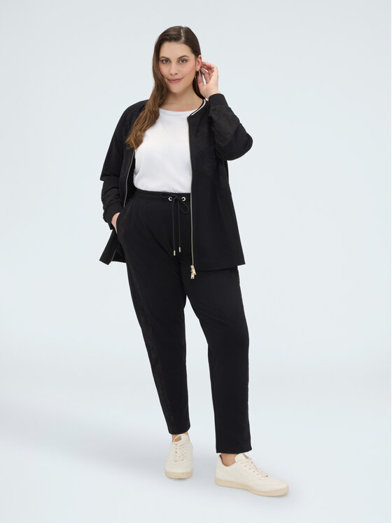 Fiorella Rubino Fiorella Rubino Pantaloni di tessuto P833L002370N033 Nero Regular Fit
