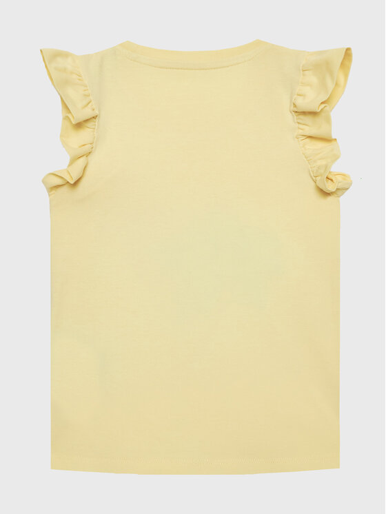 Blusa K3GI11 K6YW1 Giallo Regular Fit