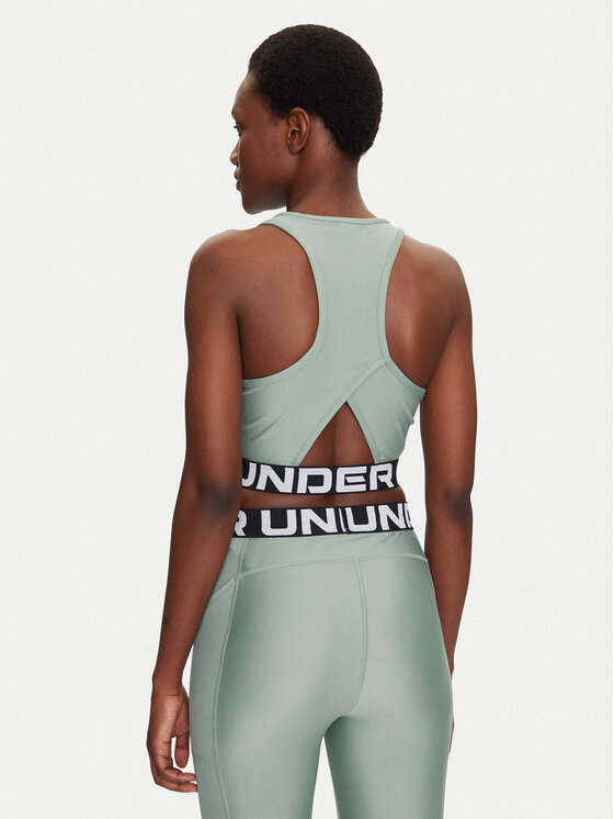 Under Armour Under Armour Tricou tehnic HeatGear 1388694 Verde Slim Fit