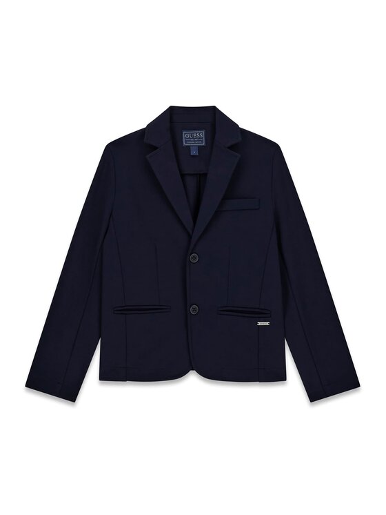 Guess Guess Σακάκι L6RN04 KAE30 Σκούρο μπλε Regular Fit