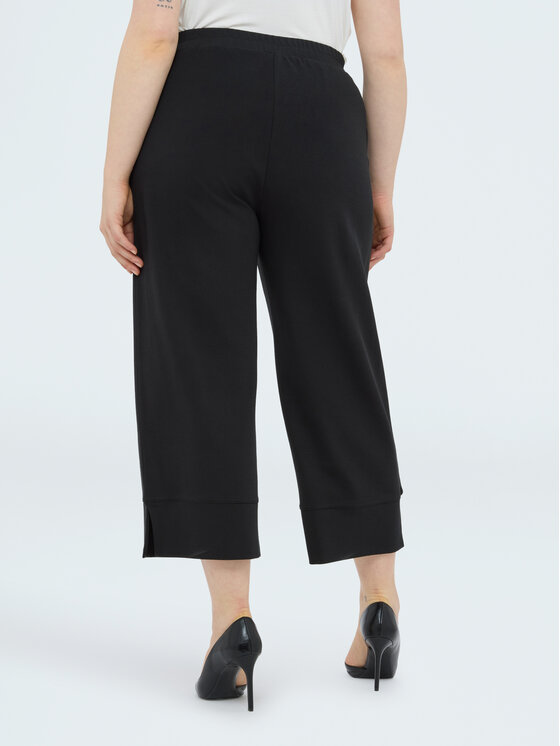 Fiorella Rubino Fiorella Rubino Spodnie materiałowe P835L002383N033 Czarny Regular Fit
