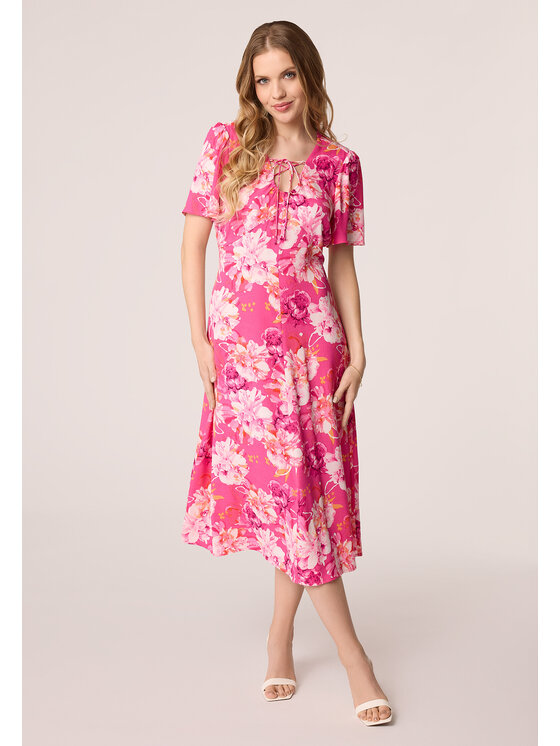 QUIOSQUE QUIOSQUE Každodenné šaty QUIOSQUE 4UD013514 Ružová Regular Fit