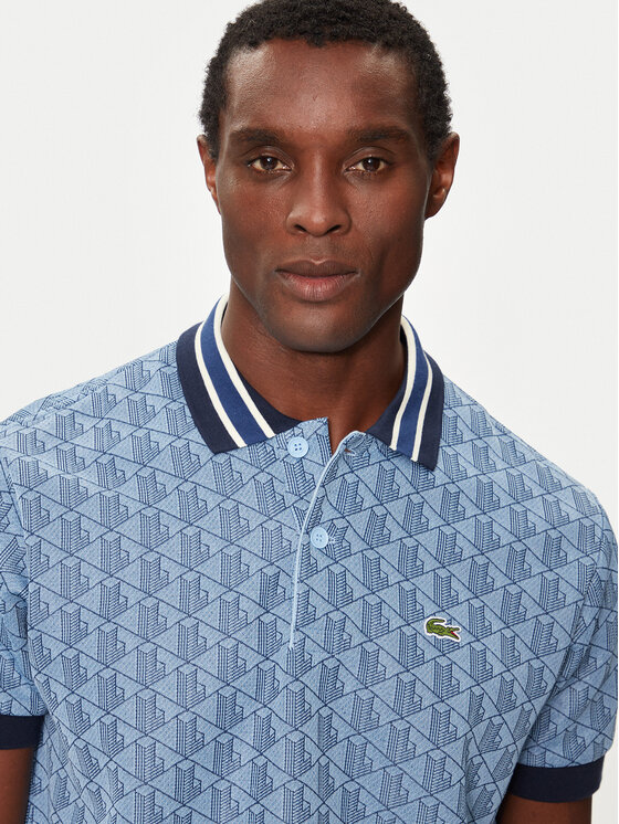 Lacoste teal polo best sale