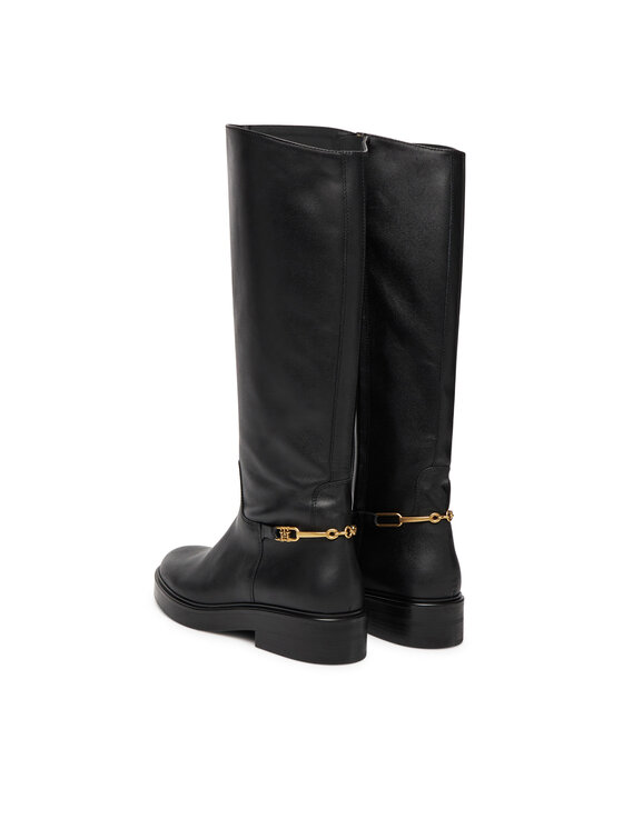 Tommy Hilfiger Tommy Hilfiger Μπότες Ιππασίας Horsebit Riding FW0FW08863 Μαύρο