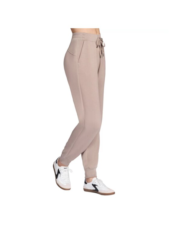 Skechers Skechers Spodnie dresowe PT149-TPBR Beżowy Regular Fit
