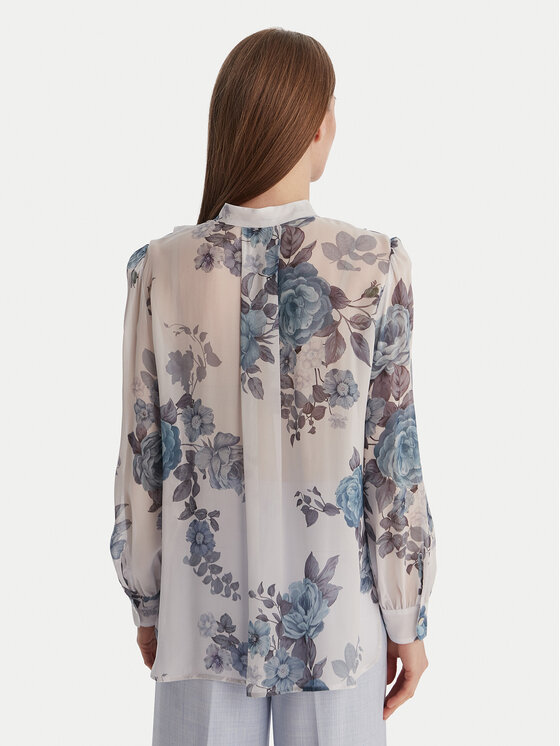 Marella Marella Košile Canapa 2613111151 Světle modrá Relaxed Fit