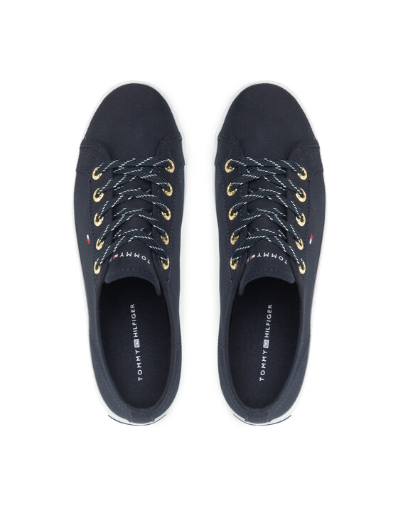 Tommy Hilfiger Tommy Hilfiger Гуменки Essential Sneaker FW0FW06664 Тъмносин