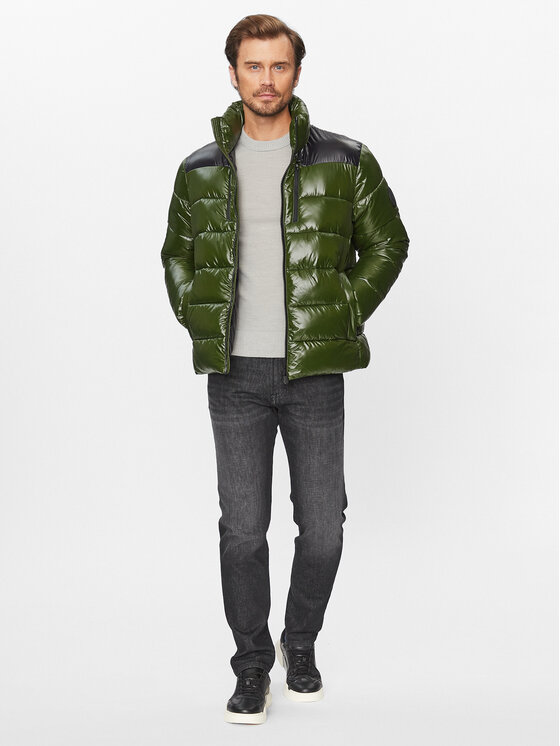 Save The Duck Save The Duck Télikabát Mitch D30817M LUCK17 Zöld Regular Fit