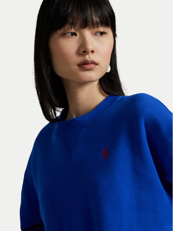 Polo Ralph Lauren Polo Ralph Lauren Суитшърт 211971697005 Син Relaxed Fit