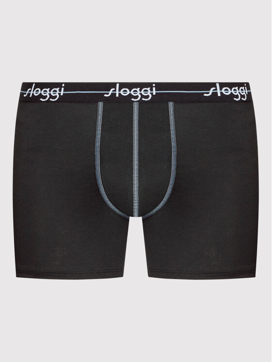 Sloggi Sloggi Komplet bokserek 10206948 Czarny