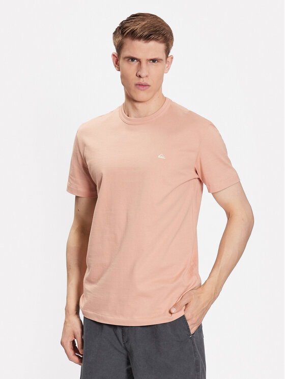 Quiksilver Majica Essentials EQYKT04092 Oranžna Regular Fit