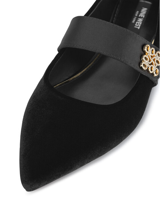 Nine West Nine West Baleriny 8168-1 Czarny