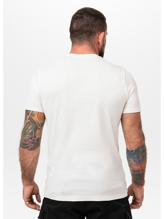 PITBULL PITBULL T-Shirt AUTOMATIC Biały Regular Fit
