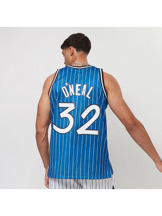 Mitchell & Ness Mitchell & Ness Tank top NBA SWINGMAN ROAD JERSEY MAGIC 94 SHAQUILLE O`NEAL Modrá Regular Fit