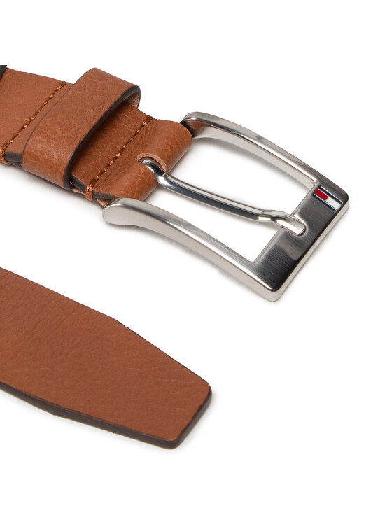 Tommy Hilfiger Tommy Hilfiger Moški pas New Aly Belt AM0AM08363 Rjava