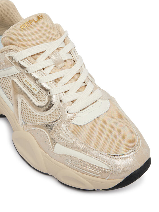 REPLAY REPLAY Sneakersy GWS9N .000.C0019T Beżowy