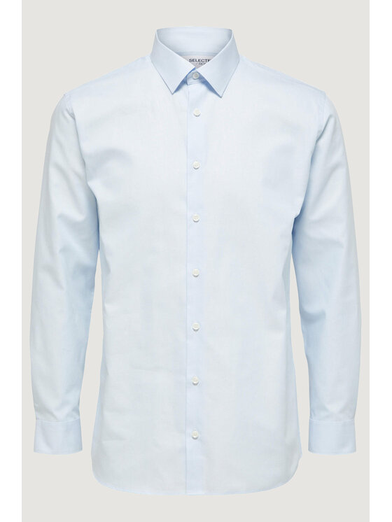 Selected Homme Selected Homme Πουκάμισο SLHREGETHAN SHIRT LS CLASSIC B NOOS Μπλε Classic Fit