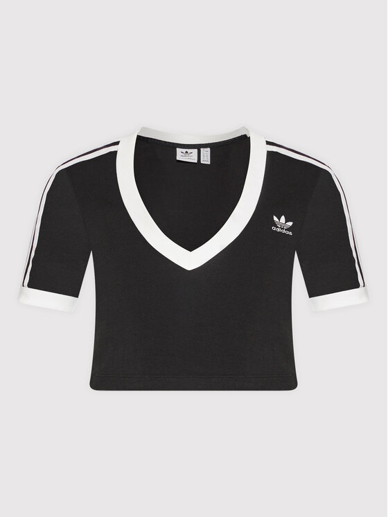 adidas adidas T-shirt adicolor Classics HC2040 Crna Slim Fit