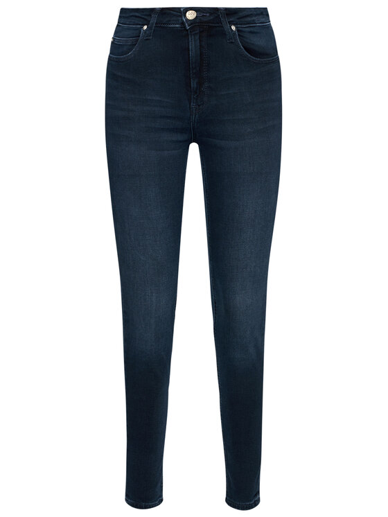 Lee Lee Jeansy Scarlett High L626PHQS 112114304 Tmavomodrá Skinny Fit