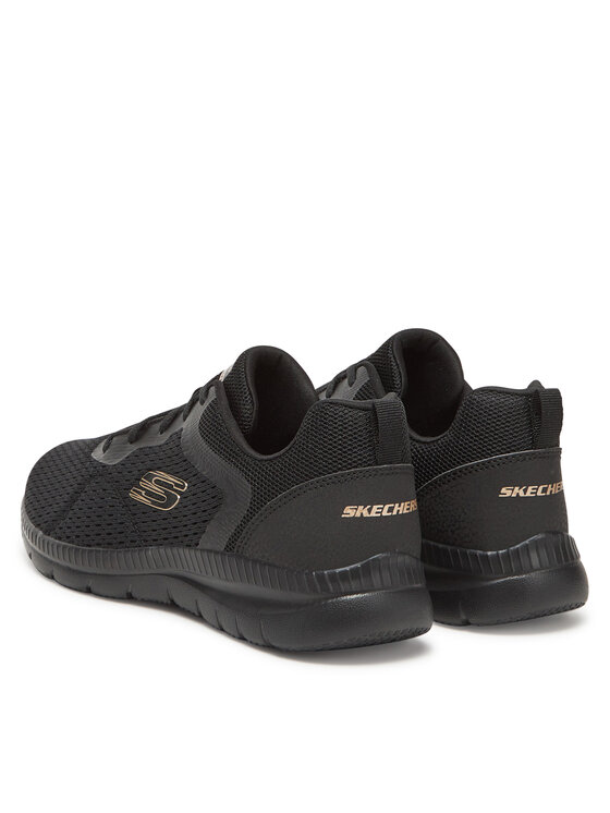 Skechers Skechers Sneakersy BOUNTIFUL 12607 BKRG_ Czarny