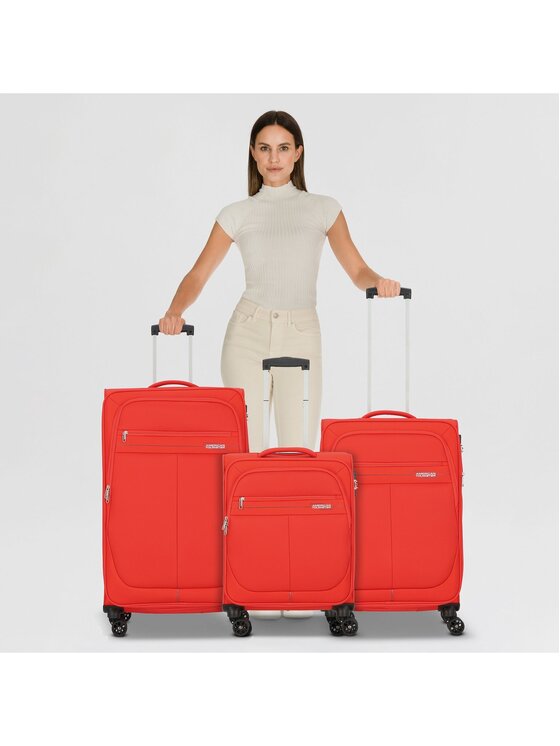 American Tourister American Tourister Komplet walizek 318108 Czerwony