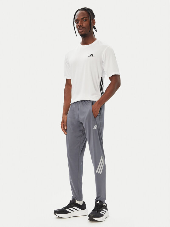 adidas adidas Spodnie dresowe Adi365 Iconic KS5806 Szary ciemny Regular Fit