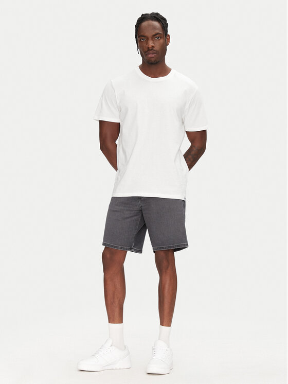 Wrangler Wrangler Jeansshorts Frontier 112364834 Grau Relaxed Fit