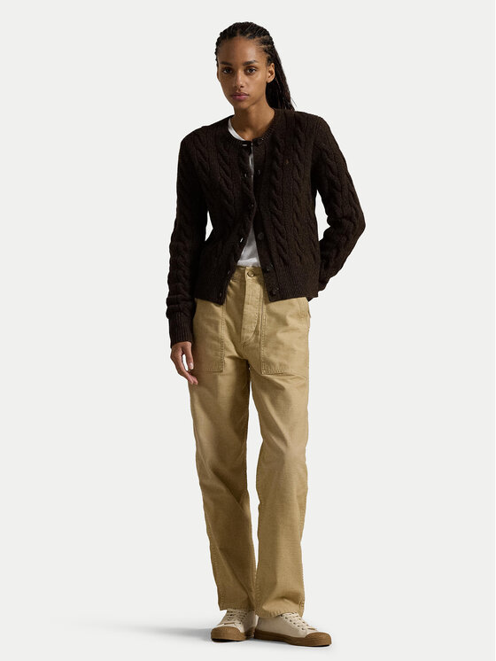Polo Ralph Lauren Polo Ralph Lauren Kardigāns 211910443019 Brūns Regular Fit
