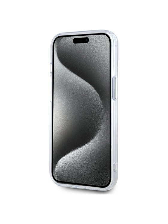 KARL LAGERFELD KARL LAGERFELD Etui na telefon iPhone 15 Plus Biały