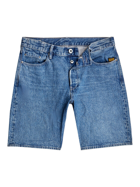 G-Star Raw G-Star Raw Džínové šortky Dakota D24411-D436 Modrá Slim Fit