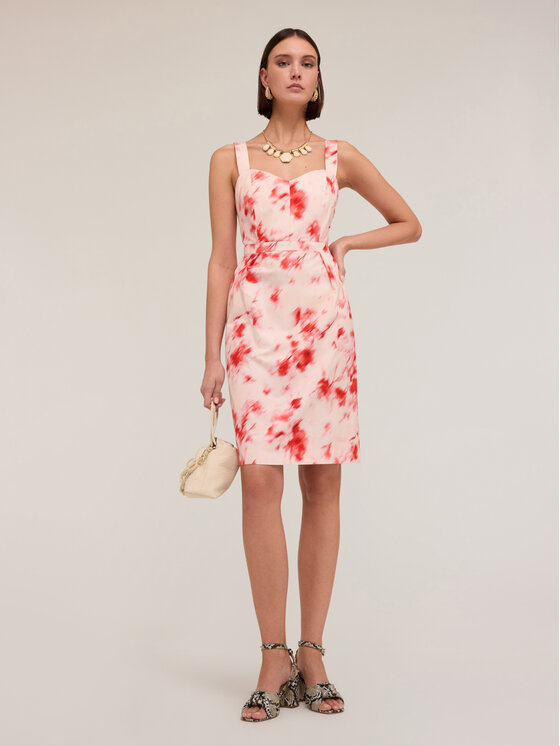 Motivi Motivi Vestito da giorno 7173Q003260N0S1 Rosso Regular Fit