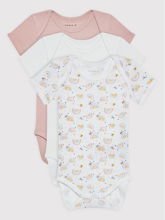 Set di 3 body da neonato NAME IT