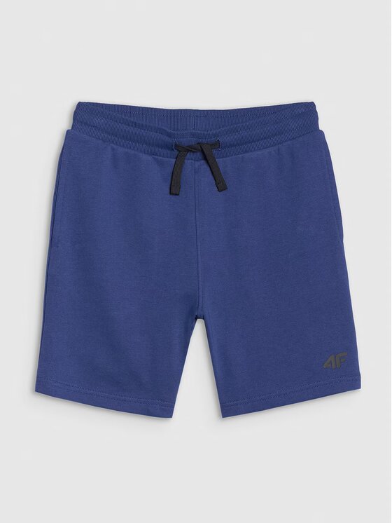 4F 4F Szorty 4FJWSS25TSHOM601-36S Niebieski Regular Fit