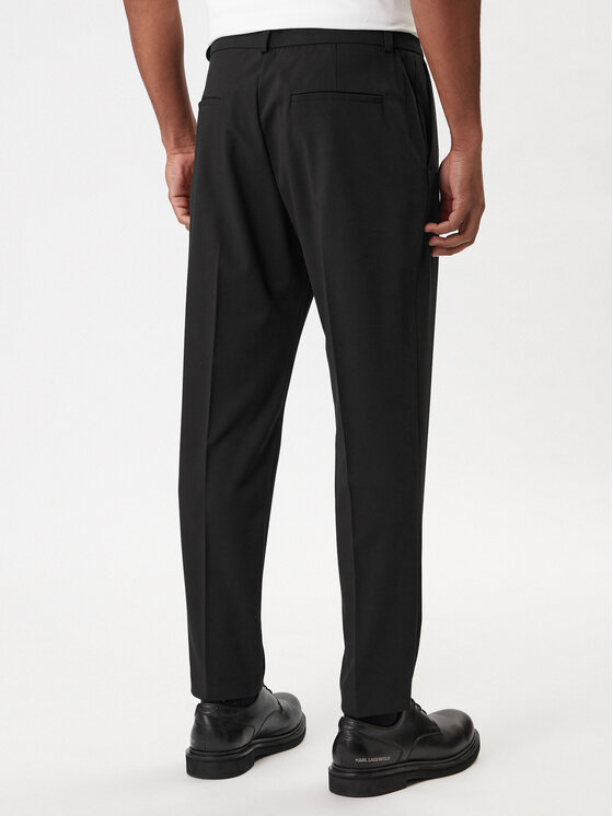 Versace Jeans Couture Versace Jeans Couture Kalhoty z materiálu 80GAA128 N0702 Černá Slim Fit