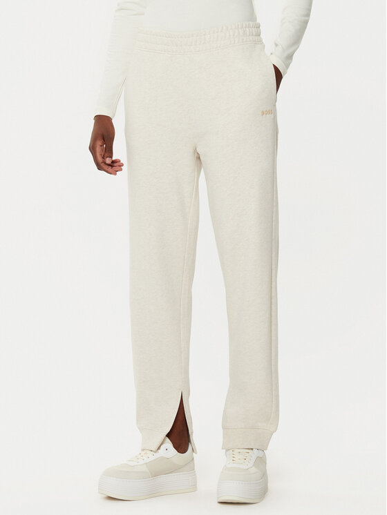 BOSS BOSS Pantaloni trening C_Enna 50531813 Bej Regular Fit