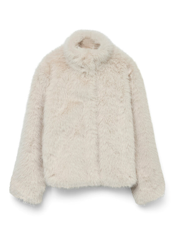 Vero Moda Vero Moda Kožešina Monroe 10315328 Béžová Regular Fit
