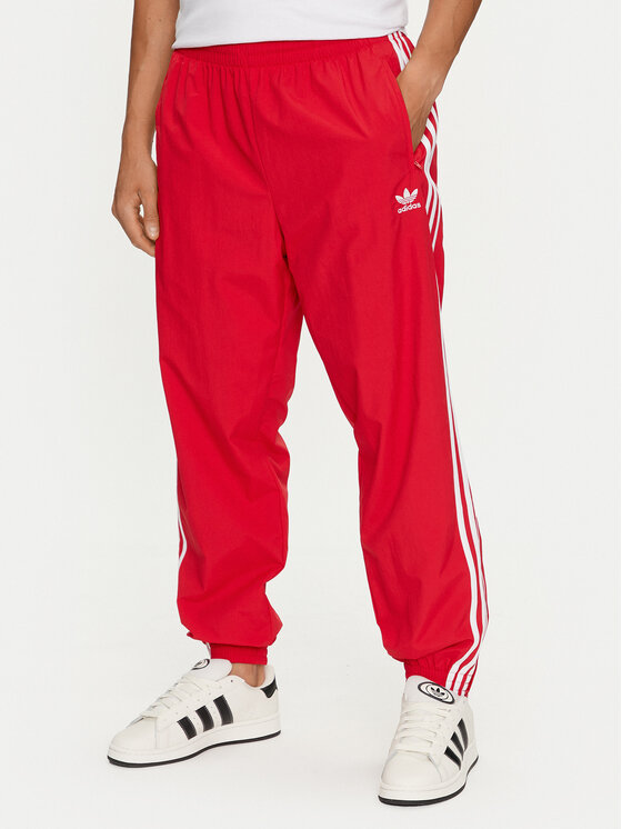 adidas Pantaloni da tuta Adicolor Woven Firebird IT2498 Rosso Regular Fit Modivo