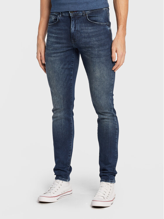 Petrol Industries Jeans Hlače Jackson 0006 Mornarsko Modra Slim Fit