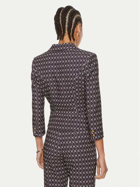 Elisabetta Franchi Elisabetta Franchi Сако GI-S85-46E2 Черен Regular Fit