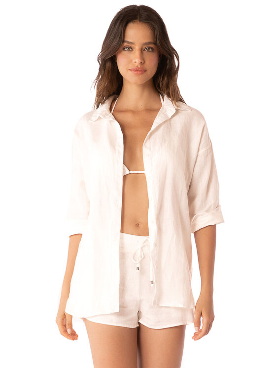 Maaji Maaji Plážové tričko PT2075CL Bílá