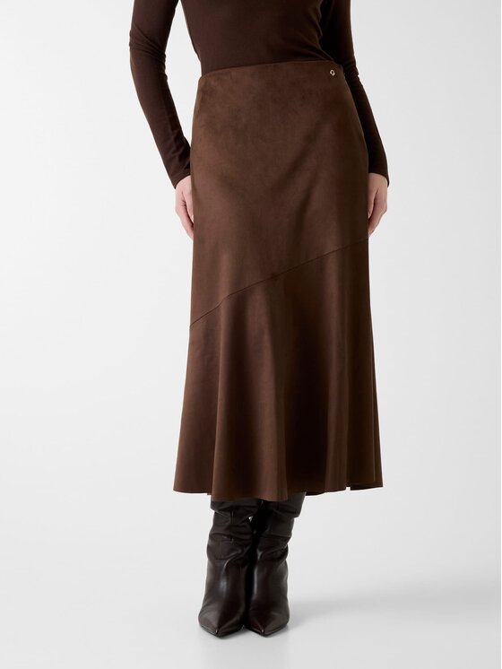 Guess Guess Minigonna 180717 Marrone Classic Fit