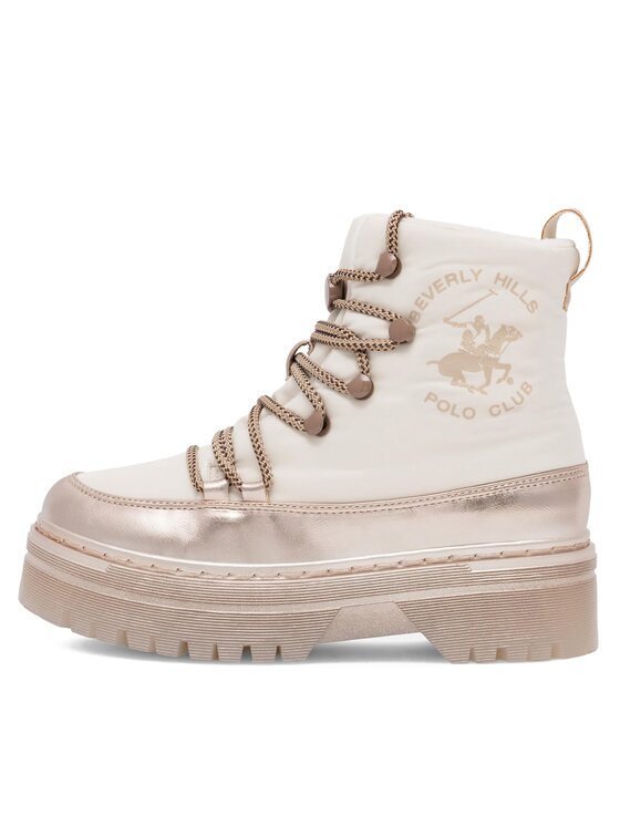 Beverly Hills Polo Club Beverly Hills Polo Club Μποτάκια WS12888-01 Μπεζ