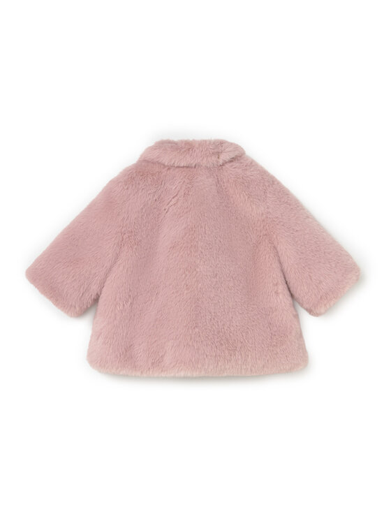 Mayoral Mayoral Pelzmantel 2402 Rosa Regular Fit
