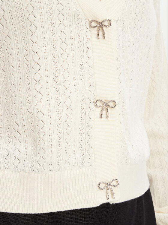 Guess Guess Кардиган W5YR01 Z2ZK2 Білий Regular Fit
