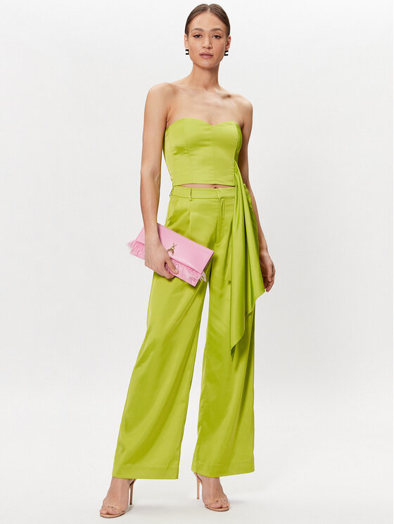 Gestuz Gestuz Top Nilia 10907012 Verde Slim Fit