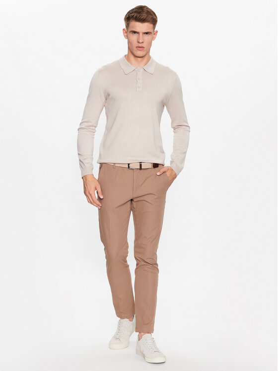 Only & Sons Only & Sons Поло 22021184 Бежевий Regular Fit
