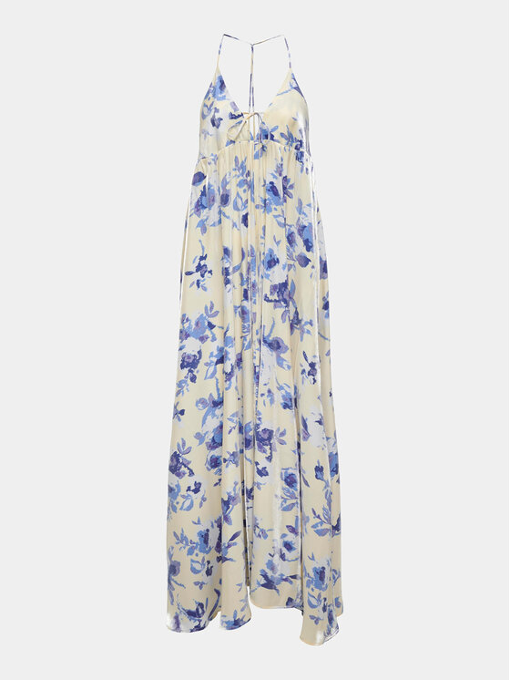 ONLY ONLY Sommerkleid Mille 15323229 Écru Regular Fit