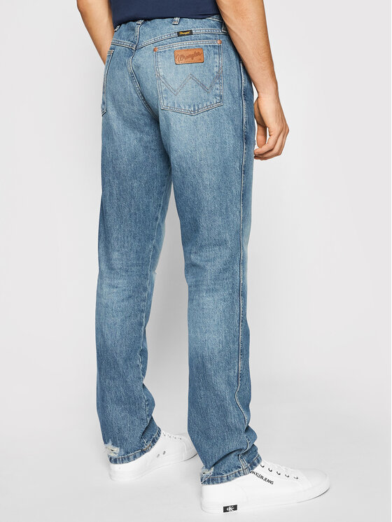 Wrangler Wrangler Jeansy Greensboro W15QY1367 112141202 Niebieski Regular Fit