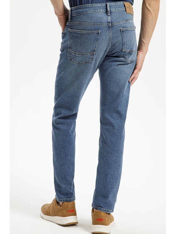 Cross Jeans Cross Jeans Jeansy E 161-316 Niebieski Straight Leg